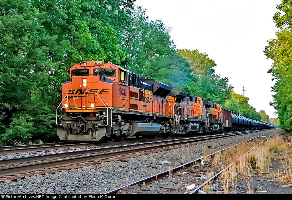 BNSF 9039 on B-119